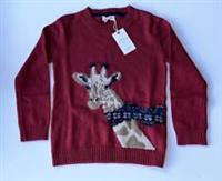 Fatface Girls Gigi Giraffe Intarsia Knit Jumper Age 7-8 Years *BNWT*