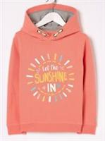 FatFace Girls Blush Let The Sunshine In Hoodie Age 9-10 Years *BNWT*