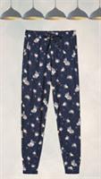 Ex Fat Face Womens Shelter Jersey Tie Waist Legging in Navy - 6 Regular