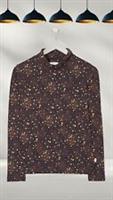 Ex Fat Face Womens Selina Jewel Texture Top in Brown (A Bit Defect) - 12 Regular