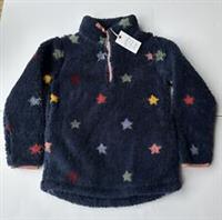 Fatface Girls Navy Star Half Zip Fleece In Various Sizes *BNWT*