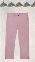 Ex Fat Face Womens Farnham Crop Cotton Chino in Soft Lilac - 16 Regular