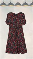 Ex Fat Face Womens Delilah Jewel Jersey Dress in Multi Floral - 6 Regular