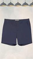 Ex Fat Face Womens Garment Dyed Padstow Chino Shorts in Navy - 12 Regular