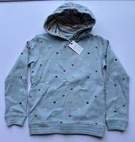 FatFace Girls Blue Flower All Over Print Hoodie Age 6-7 Years *BNWT*
