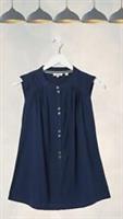 Ex Fat Face Womens Sleeveless Morgan Cami Top in Navy - 12 Regular