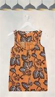 Ex Fat face Womens Sleeveless Flora Vine Floral Vest in Golden Yellow - 12 Regular