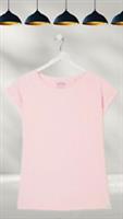 Ex Fat Face Womens Short Sleeve Organic Cotton T-Shirt in Pink (A Bit Defect) - 12 Regular