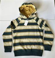 Fatface Boys Green Stripe PopOver Hoodie In Various Sizes *BNWT*