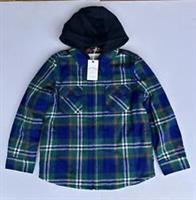 Fatface Boys Riley Multi Check Fleece Lined Shacket Age 8-9 Years *BNWT*