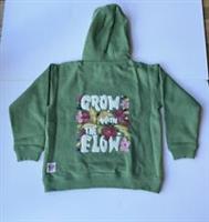 FatFace Girls Green Grow Flow Popover Hoodie In Various Sizes *BNWT*