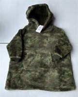 Fatface Boys Green Camo Oversized Fleece Hoodie Size Small *BNWT*