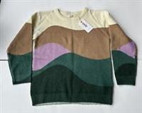 Fatface Girls Multi Coloured Patterned Knitted Jumper Age 7-8 Years *BNWT*