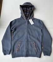 FatFace Girls Blue Floral Embroidered Full Zip Hoodie Age 10-11 Years *BNWT*