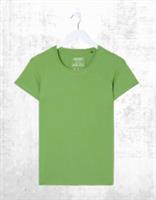 Ex Fat Face Womens Short Sleeve Organic Cotton Belle T-Shirt in Green (Defect) - 12 Regular