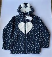 Fatface Girls Blue Penguin Zip Through Fleece Age 4-5 Years *BNWT*