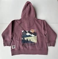 FatFace Girls Dusky Purple Graphic Popover Hoodie In Various Sizes *BNWT*