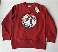 Fatface Boys Red Glow In The Dark Space Crew Sweat In Various Sizes *BNWT*