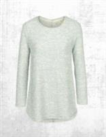 Ex Fat Face Womens Somerton Textured Jumper in Mint Green (A Bit Defect) - 12 Regular