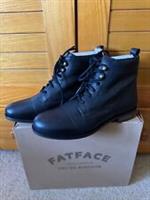 Fatface Catrin Ankle Boots, Black leather, Size UK 7, EU 40, BNWB