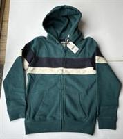 Fatface Boys Green Colourblock Zip Through Hoodie Age 9-10 Years *BNWT*