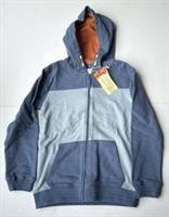 Fatface Boys Blue Two Tone Zip Through Hoodie Age 9-10 Years *BNWT*