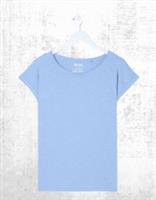 Ex Fat Face Women's Short Sleeve Ivy T-Shirt in Blue - 16 Regular