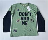 Fatface Boys Green Dont Bug Me Graphic T-shirt Age 6-7 Years *BNWT*
