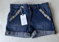 FatFace Girls Embroidered Flower Denim Shorts Age 7-8 Years *BNWT*