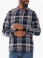 FatFace Chesil Checked Navy Shirt Size S Cotton RRP £45 - S Regular
