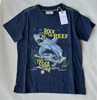 Fatface Boys Navy Rock The Reef Graphic T-shirt Age 6-7 Years *BNWT