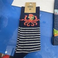 Fatface 2 x Pairs Mens Octopus And Dinosaurs Socks 9.5-11 (D)