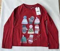 Fatface Girls Red Festive T-shirt In Various Sizes *BNWT*