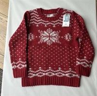 Fatface Kids Red Snowflake Knit Jumper In Various Sizes *BNWT*