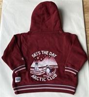 FatFace Girls Burgundy Penguin Ski Popover Hoodie In Various Sizes *BNWT*
