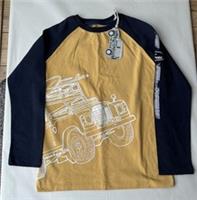 Fatface Boys Yellow Outline Land Rover Graphic T-shirt Age 8-9 Years *BNWT