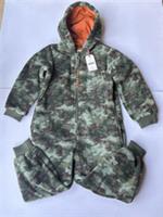 Fatface Boys Camo Green Fleece All In One Age 7-8 Years *BNWT*