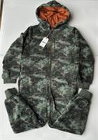 Fatface Boys Green Camo Fleece All In One In Various Sizes *BNWT*