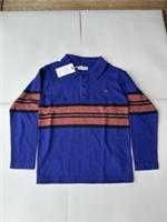 Fatface Boys Blue Block Stripe Knitted Jumper In Various Sizes *BNWT*