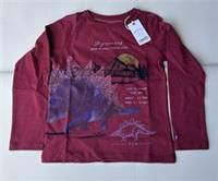 Fatface Girls Berry Pink Stegosaurus Graphic T-shirt In Various Sizes *BNWT*