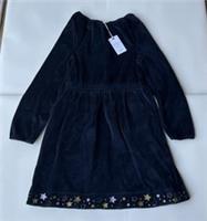 Fatface Girls Navy Star Velour Dress Age 9-10 Years & Age 10-11 Years *BNWT*
