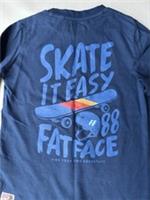 Fatface Boys Navy Skate Graphic T-Shirt Age 10-11 Years *BNWT*