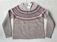 Fatface Girls Oatmeal Wild FairIsle Knit Jumper In Various Sizes *BNWT*