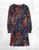 Womens Fat Face Dress Casual Jersey Long Sleeve Multi Animal Karen Multi - 20 Regular