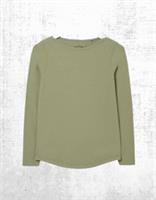 Womens Fat Face Organic Cotton T-shirt Bree Sage Green (A Bit Defect) - 12 Regular