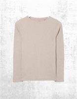 Womens Fat Face Jersey Top Oatmeal Long Sleeve Soft Cotton Callie Top - 14 Regular