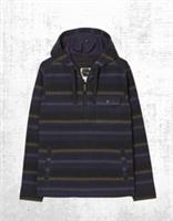Mens Fat Face Stripe Hoodie in Multi Long Sleeve Trescowe Blue Multi - L Regular