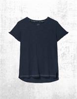 Womens Fat Face Pyjama Top Crew Neck Short Sleeve Felicity Navy Soft Jersey - 10 Regular