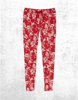 Womens Fat Face Pyjama Leggings Ellie Red Forest Pyjama Bottoms - 12 Regular