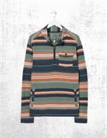 Mens Fat Face Half Neck Sweatshirt Long Sleeve Trescowe Pockets Cotton Green - M Regular